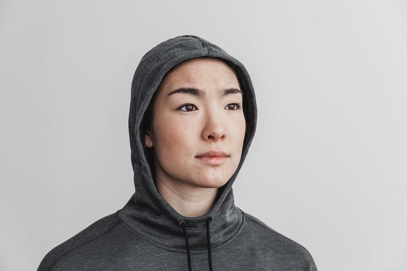Women's Nobull WoHoodie Hoodie Dark / Grey | SG J3144P